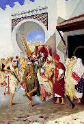 unknow artist Arab or Arabic people and life. Orientalism oil paintings  533 oil on canvas